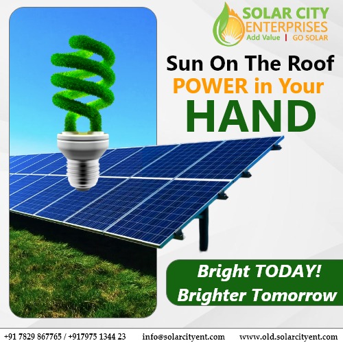 Harness the power of the sun with Solar City Enterprises!  Our solar solutions are designed to give you Bright TODAY and a Brighter Tomorrow. 